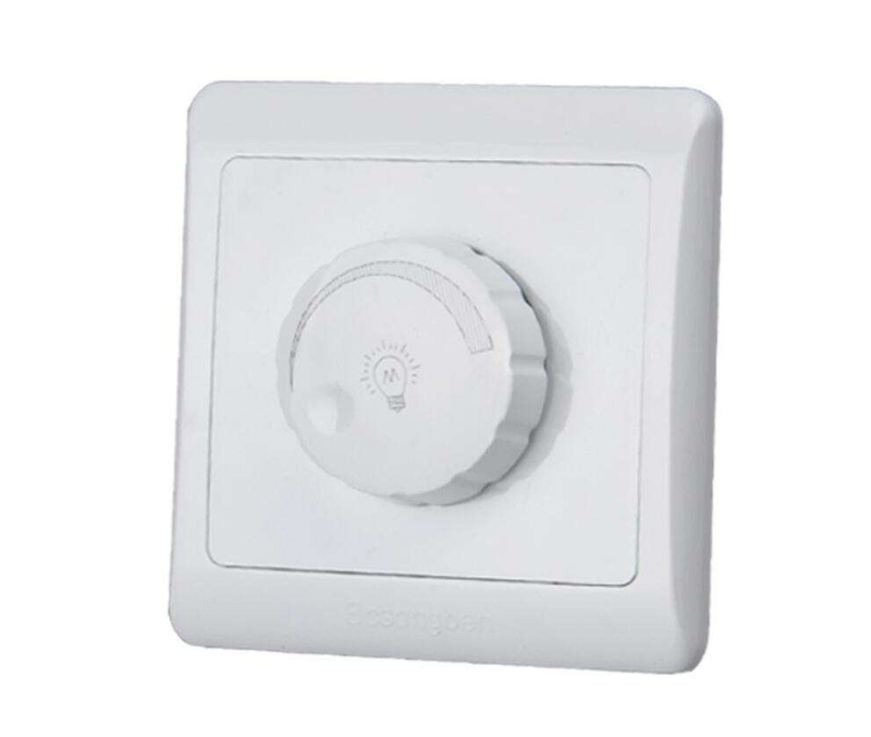 6-450W Indoor Dimmer Switch AC 180- 240 60*100 mm LED dimmable Plastic Accessories