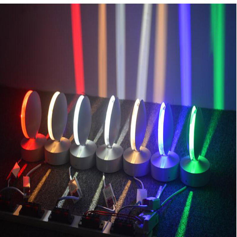 Creative Waterproof Outdoor Lamp 360 Degree Ray Line Luminous Corridor Aisle Decorative Spot Lamp