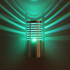 Indoor 3W Cylindrical LED Rgb Wall Lamp AC85-265V Aluminum Bedroom Decorative Led Wall Sconce Hallway Staircase Lighting