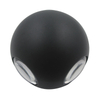 Factory Hot Sales Led Wall Light Outdoor Black for Outdoor 6W Up And Down