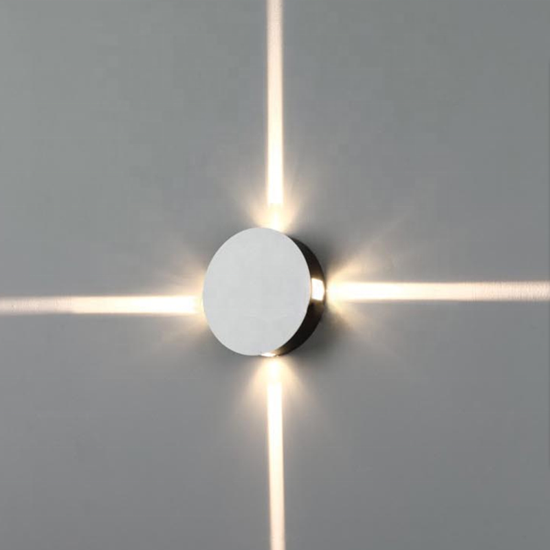 LED Indoor Wall Lamp Wall-mounted Aluminum Barber Shop Wall Lamp Living Room High Quality Cross Star with Good Price