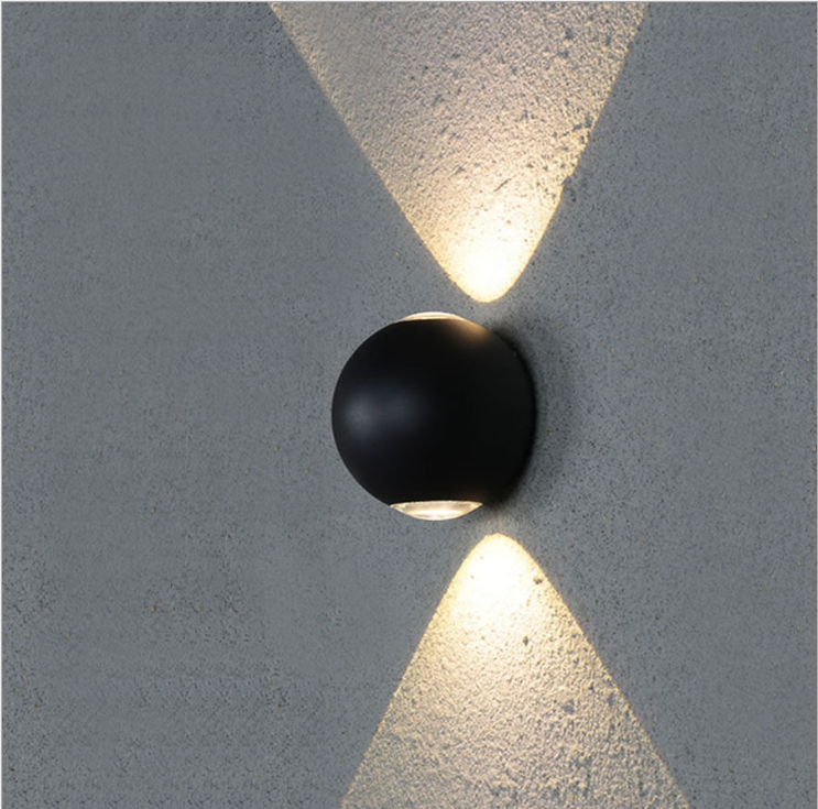 Modern Creative Outdoor Waterproof Wall Lamp LED Courtyard Lamps Gate Lamp Terrace Balcony Garden Wall Light