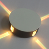 Hot selling round LED cross star wall lamp rgb light indoor night light with factory prices Innovative surface light staircase
