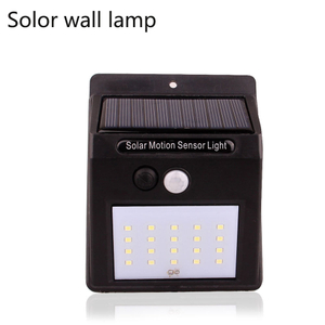 LED Solar Power Light 20LED Wall mounted Light PIR Motion Sensor Outdoor Waterproof solar 