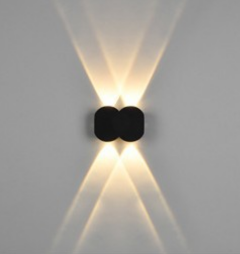New Factory Wholesale IP65 Aluminum Waterproof Outdoor Up And Down Led Wall Light Wall Lights for Home with Factory Price