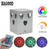 3W LED Love heart 3W RGB Remote Control wall Lamp for Home Bedroom stair Foyer Decoration Decorateur Beauty Room