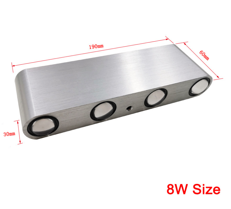 Electronic Lighting Wall Bracket Lights Long Warm White Furniture 220V Lighting Up And Down Staircase Restaurant Novelty