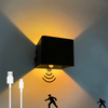 USB Rechargeable Wall Lamp Wireless Wall Lamp Magnetic Wall Lamp without Drilling Installation Hot USB Wall Lamp Aluminum