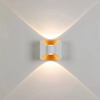 IP65 LED Wall Light Aluminum RGB Outdoor Waterproof Garden Fence Indoor Fashion Wall Lamp For Bedroom Bedside Living Room Stairs