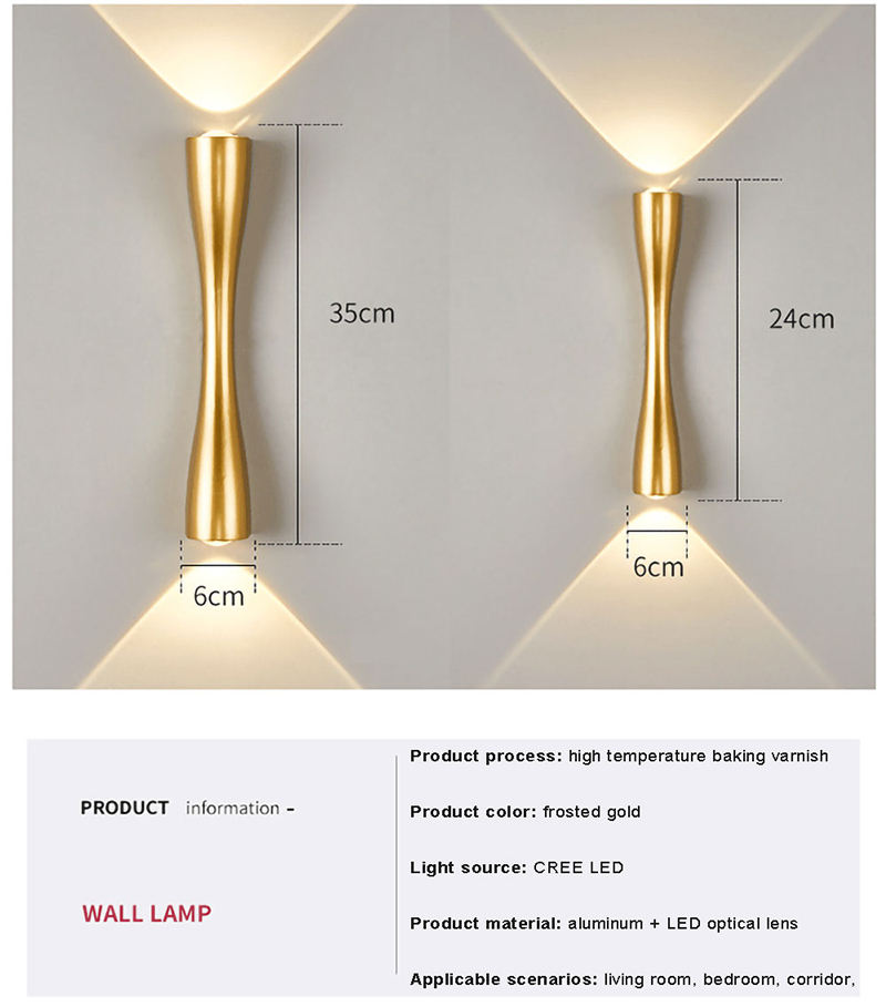 modern led outdoor wall lights