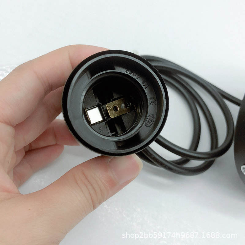 10CM Lamp Holder + E27 Light Body Lamp Holder Lamp Bases With Switch Wire for Pendant LED Bulb Hanglamp Socket Holder