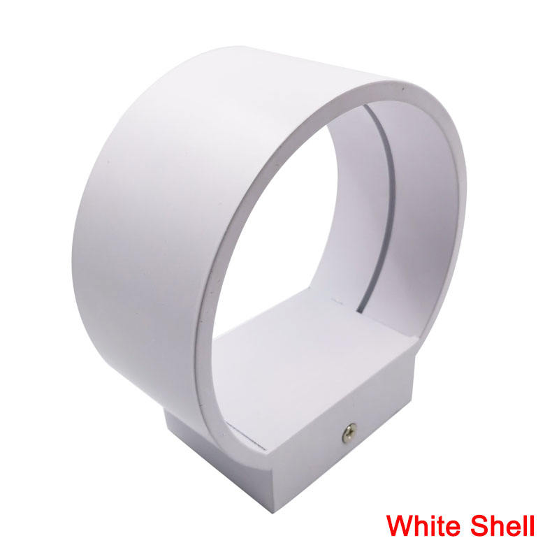 5W AC85-265V Indoor Circle Wall Light RGB with Controller for Indoor Decorating Brighten Lights