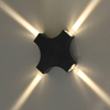 4W Cross beam bedside nightlight Industrial decoration RGB led wall light garden bathroom IP65 up down lights