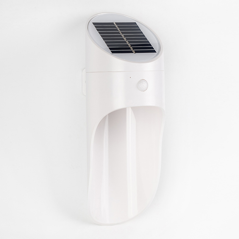 Hot sale solar lamp outdoor induction courtyard wall lamp integration 15leds home street lamp