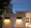 Modern Simple Outdoor Waterproof IP65 LED Wall Lamp Courtyard Lamps Garden Wall Light Factory Price