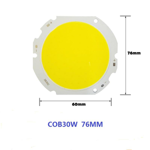 Factory wholesale COB light source 10-50W high power high display index highlight yellow light white light COB lamp beads