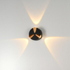 Surrounding Luminous LED Outdoor Waterproof Wall Lamp Aisle Balcony Corridor Door Background Landscape Aluminum Wall Lamp