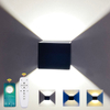 2.4G Adjustable light wall lamp cube wall lamp European style wall lamp Ceramic Cube Wall Lamp with Controller 20W Indoor Wall Lamp Corridor Aisle Lamp Good Quality And Low Price