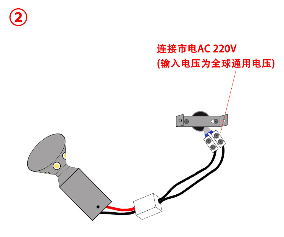 Modern 360 degree wall light LED wall lamp Up and Down Outdoor and Indoor lighting