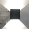 New Dimmable led wandlamp Outdoor Waterproof ip65 cube wall light 12w Modern Led Wall Lamps for garden