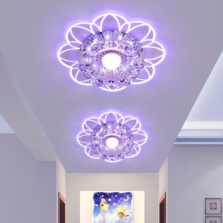 Crystal ceiling light