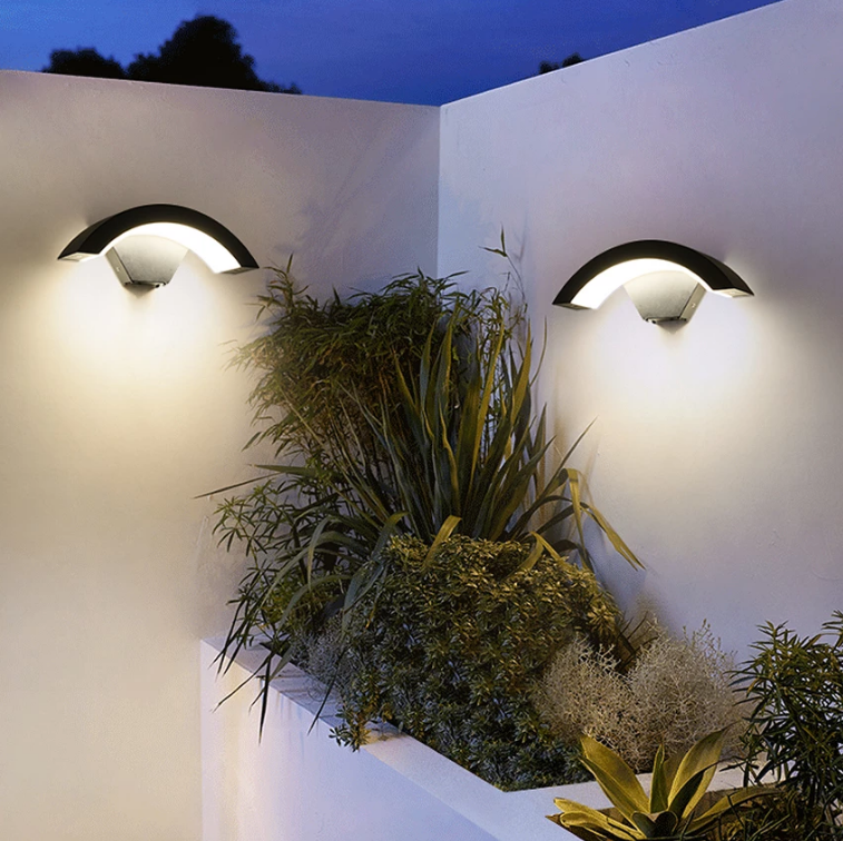 IP65 LED Wall Lamp Outdoor Waterproof Garden Lighting Aluminum Indoor Bedroom Living Room Stairs Wall Light Hot selling