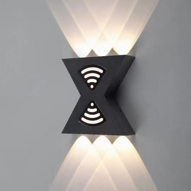 Waterproof Up And Down Wall Light Bedroom Bedside Led Background Wall Lamp Revolving Aisle Sconce Wall Lighting Indoor