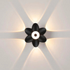 LED Outdoor Wall Light Up Down Luminous Wall Decoration Spotlight Lotus Villa Corridor Balcony Corridor Background Wall Light