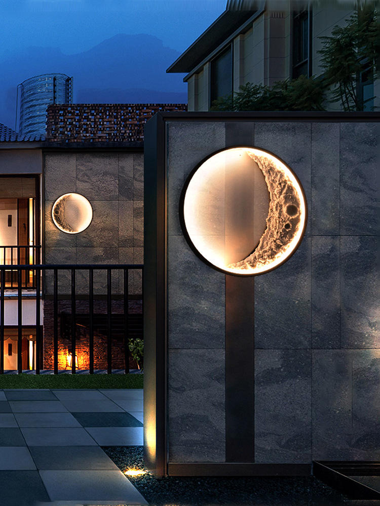Modern Wall Light for Home Indoor Living Room Bedroom Corridor Hotel Art Mural Lighting Universe Led Moon Wall Lamp wall mounted