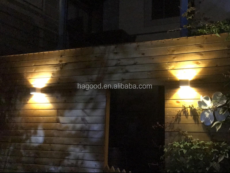 Industrial Style 12W AC85-265V Waterproof IP65 Adjustable Beam Aluminum Outdoor LED Cube Waterproof Wall Light Sconce