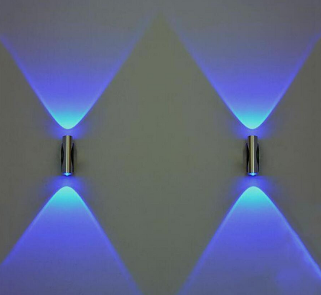Simple Style 2W 6W LED Wall Sconce AC85-265V Aluminum Delikat Bedside Lighting for Indoor Hotel Stair Aisle Light Fixture