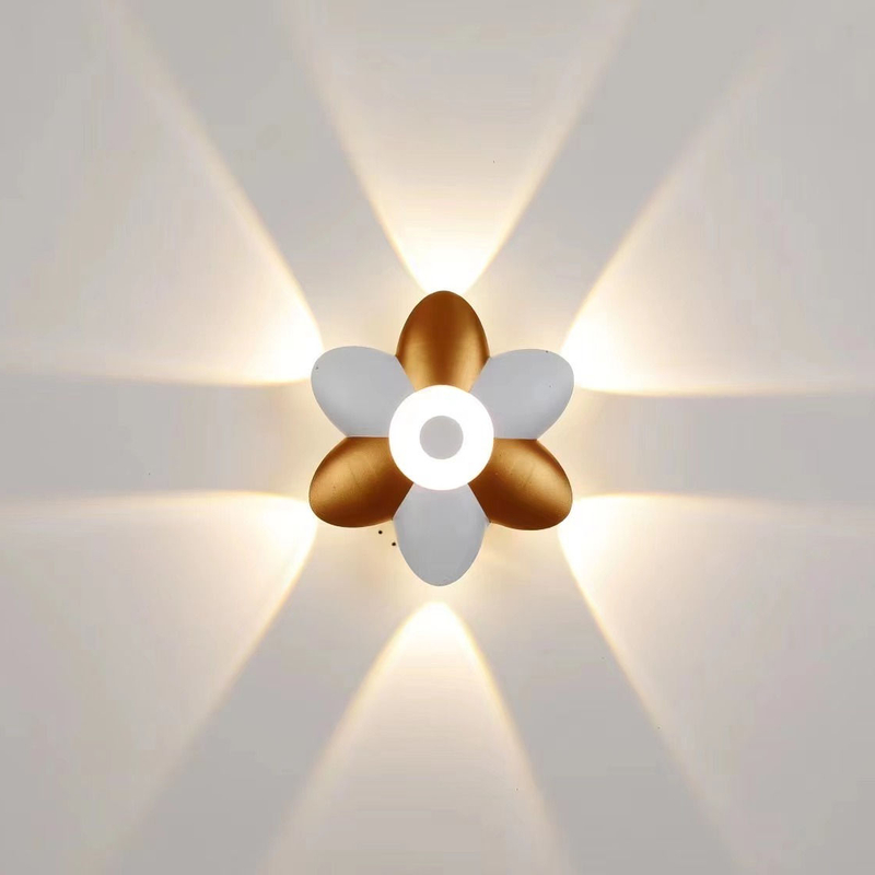 Modern Black Waterproof Wall Mount Light Aluminum Wall Sconce 2 Light Outdoor Wall Light Decoration for Garden Up And Down