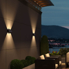 New outdoor waterproof solar light home garden villa exterior wall spotlight super bright wall light decorative light wall washe