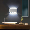 6W Arc-shaped Outdoor Waterproof Up And Down LED Wall Lamp Aluminum Modern Wall Sconce Lighting Wall Light