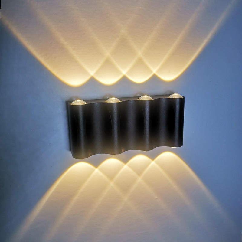 Led Wall Lamp Aluminum Outdoor IP65 Waterproof Up Down Wall Light Home Stair Bedroom Bedside Corridor 4/6/8W 2 Years Warranty