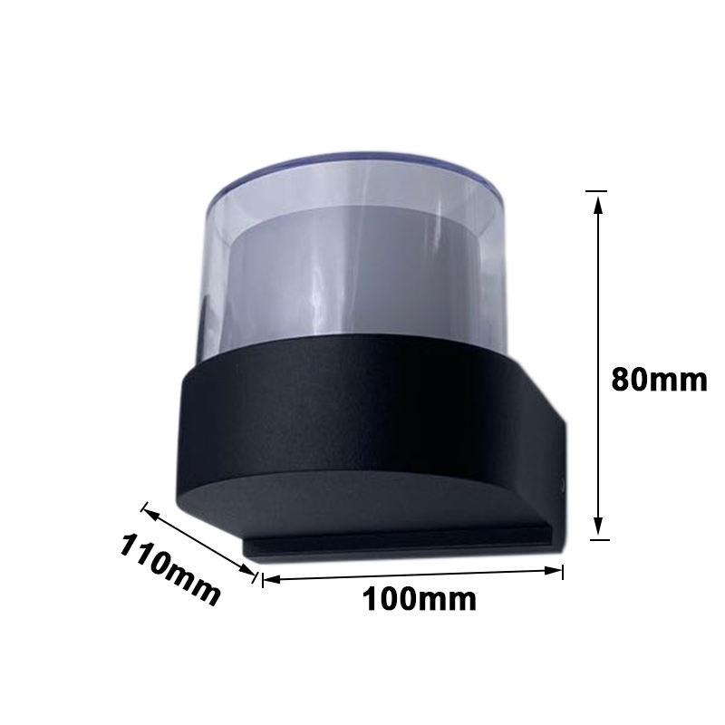 Farmhouse Light Bedroom Indoor Modern Wall Lamp Round Aluminum Wall Sconce for Living Room Bedroom Tuya Smart Light for Home