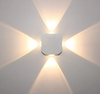 Outdoor Waterproof IP65 4W LED Wall Lamp Aluminum Wall Sconce Garden LED Wall Light