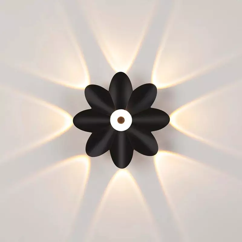 LED Outdoor Wall Light Up Down Decoration Spotlight Lotus Villa Corridor Balcony Corridor Background Wall Light
