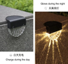 Warm White LED Solar Lamp Path Stair Outdoor Garden Lights Solar Power Balcony Light Decoration for Patio Stair Fence goods