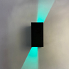 New RGB APP Control Smart light Cube waterproof LED wall lamp ip65 Wall Light square Porch Garden Up and Down