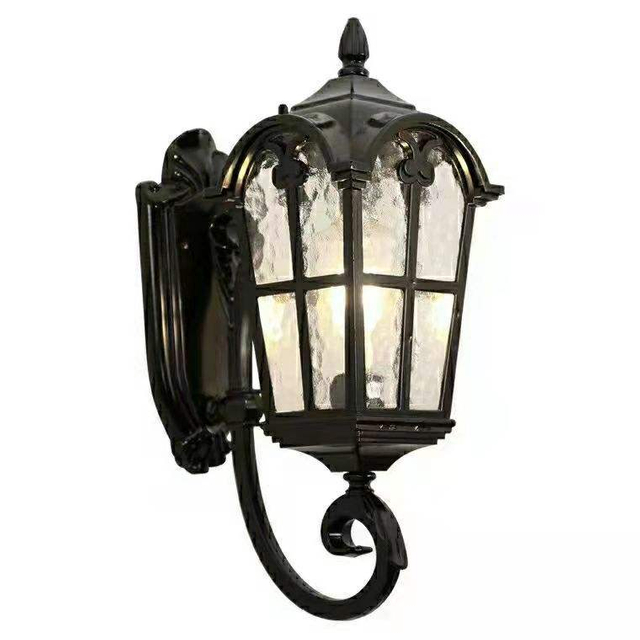 European-style Waterproof Wall Lamp Garden Villa Gate Outdoor Courtyard Balcony Exterior Wall Lamp Ancient Rome Retro Light