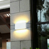 18W LED IP65 Outdoor lighting Modern Wall Lamp Indoor Waterproof LED Wall lamp Living room Light square led wall light