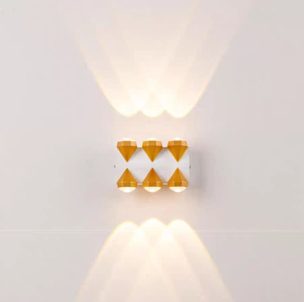 Modern Indoor LED Wall Lamp Bedroom Bedside Lamp Living Room Home Lighting Corridor Aisle Decoration Aluminum Light AC85-265V