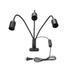 Cross-border LED Clip Lamp Bulb Single Head Double Head Three Head Clip Lamp Holder E27 Universal Lamp Holder With Clip