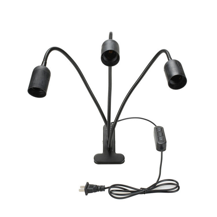 Cross-border LED Clip Lamp Bulb Single Head Double Head Three Head Clip Lamp Holder E27 Universal Lamp Holder With Clip