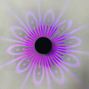 Mounted LED Wall Light RGB Effect Lamp Sunflower Projection Rays AC85-265V Remote Control Corridor Wall Lamp 1W/ 3W