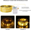 LED Ribbon Lights Christmas Tree Ornaments Fairy String Lights DIY Lace Bow for Navidad Home New Year Christmas Decoration Lamp