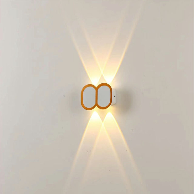 IP65 RGB LED Wall Lamp Outdoor Waterproof Garden Lighting Aluminum 2W 6W 8W 10W 12W Indoor Bedroom Living Room Stairs Wall Light