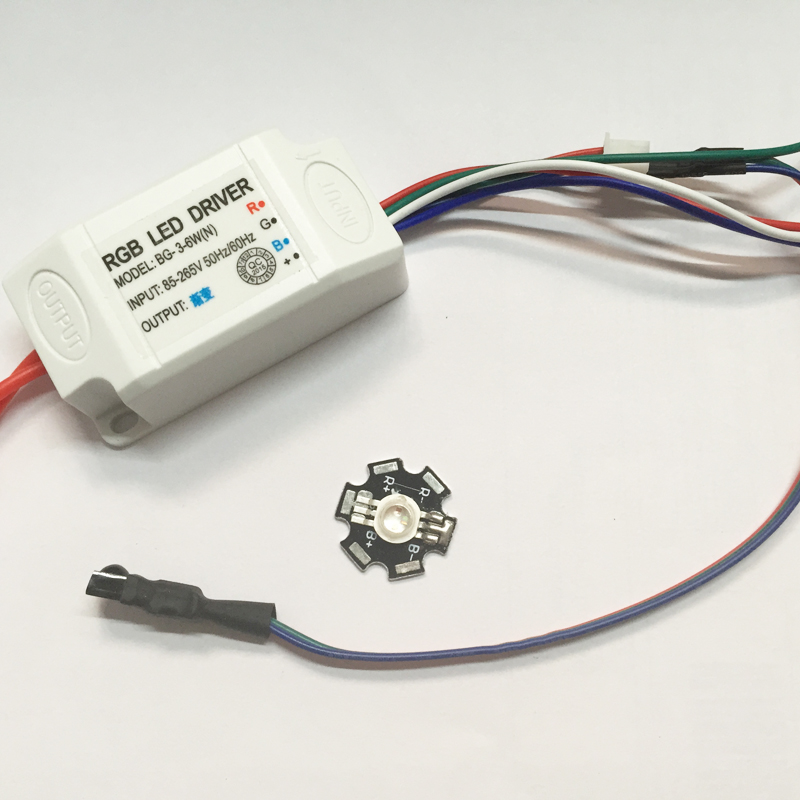 RGB driver + LED chip