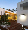 12W LED outdoor wall lamp Waterproof led wall light simple aisle stairs courtyard light balcony wall light super bright